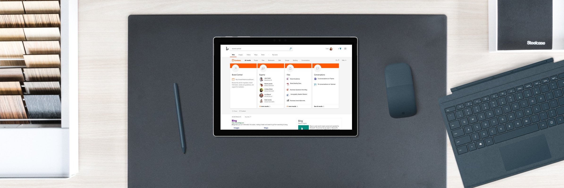 Microsoft Search banner