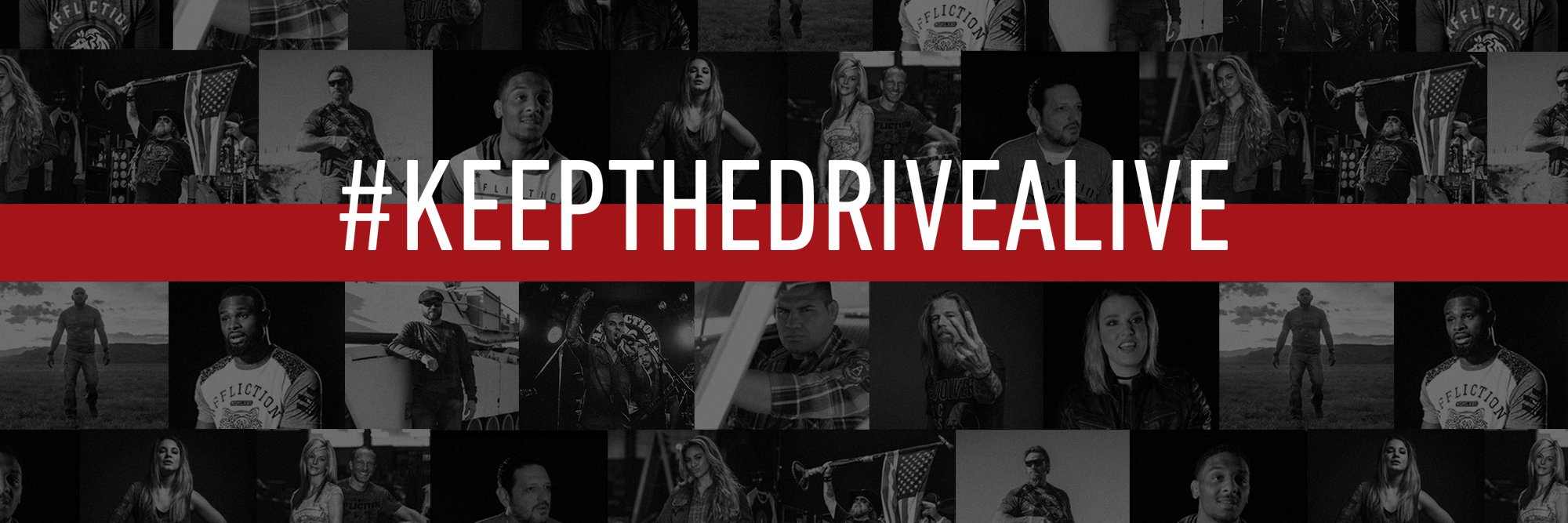 Affliction Clothing banner