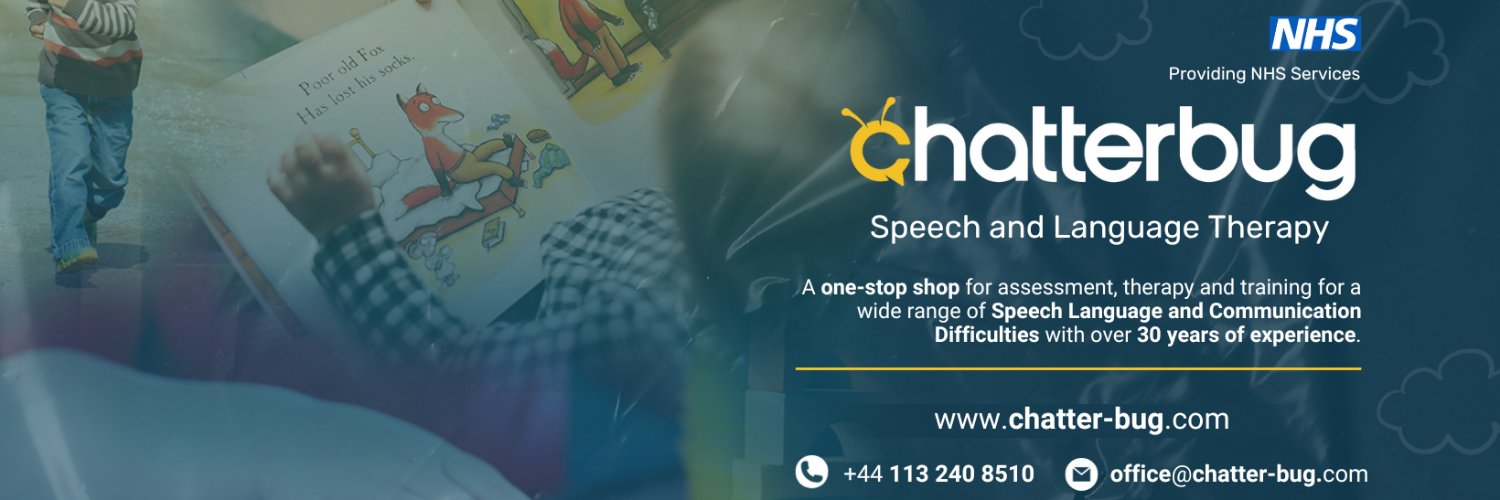 Chatterbug - Speech and Language Therapy banner