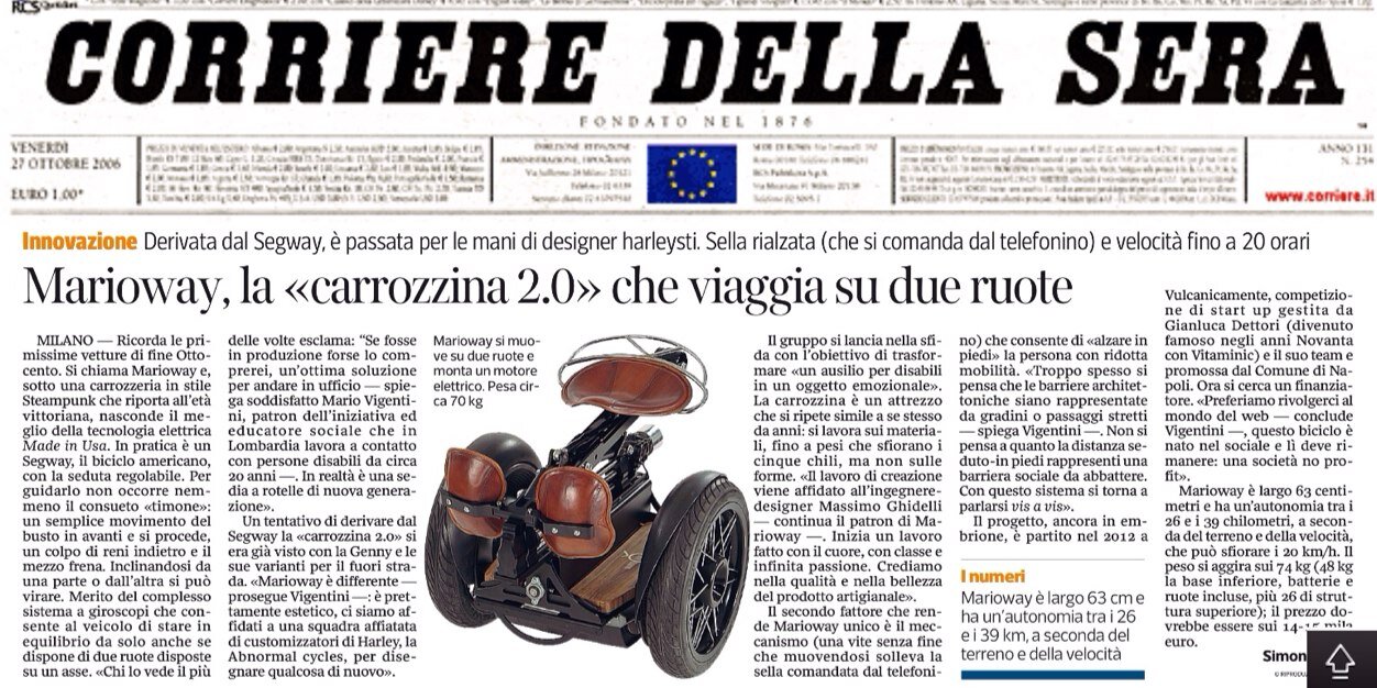 Mario Vigentini banner