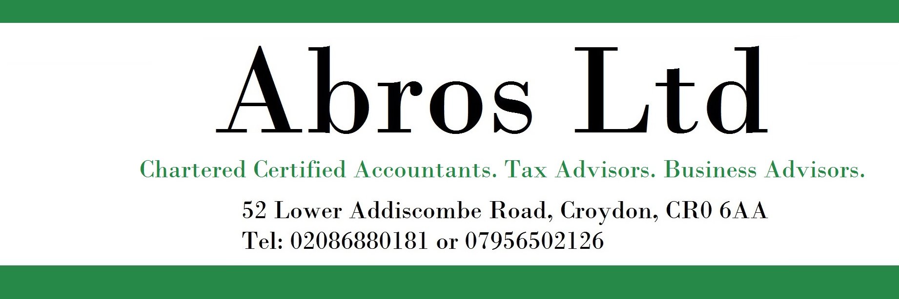 Abros LTD banner