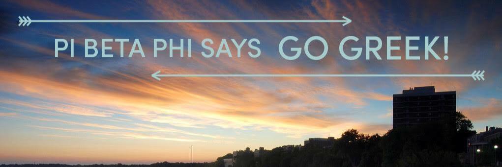 Pi Beta Phi banner