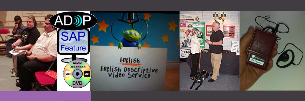 Audio Description Project's banner