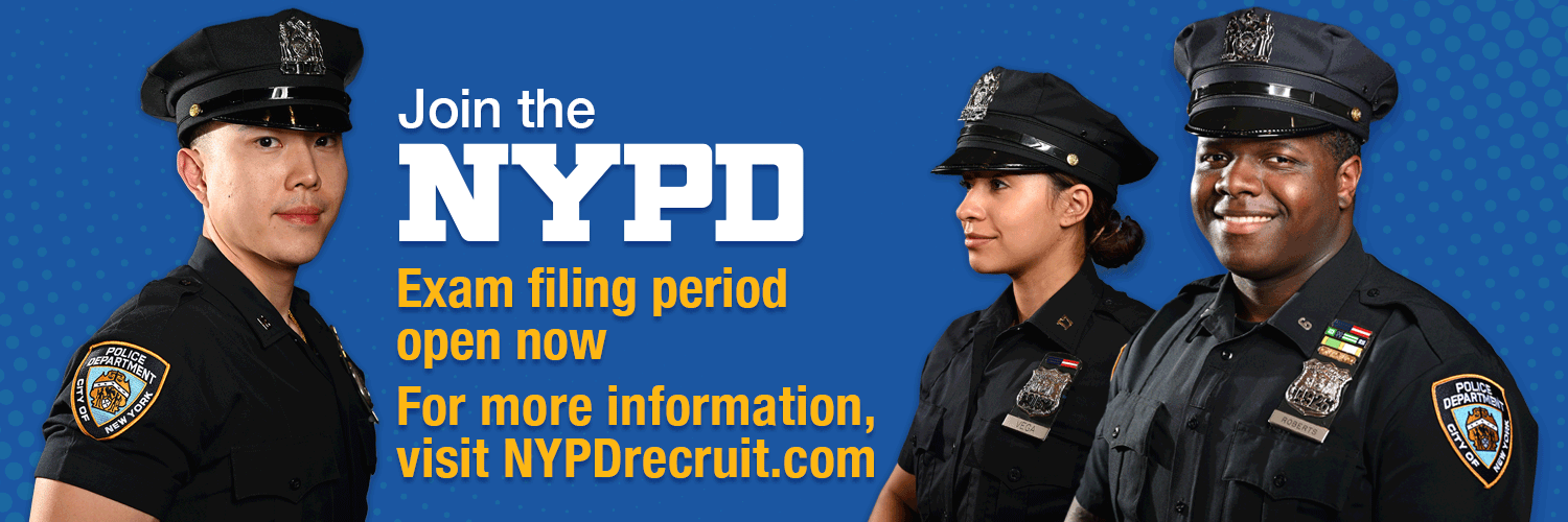 NYPD 90th Precinct banner