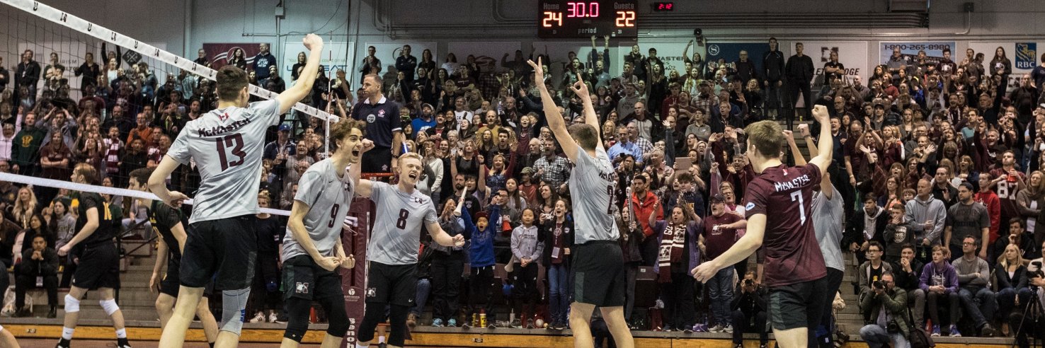 McMaster Men’s Volleyball banner