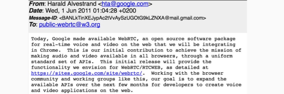 San Francisco WebRTC banner