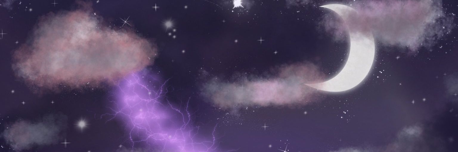 oooo tiny lesbian 🌙🌈💖 banner