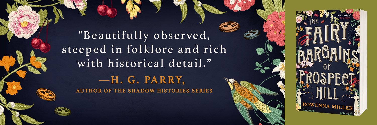 Rowenna Miller is Probably Not Here banner