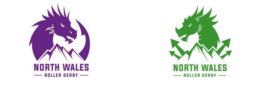 North Wales Roller Derby banner