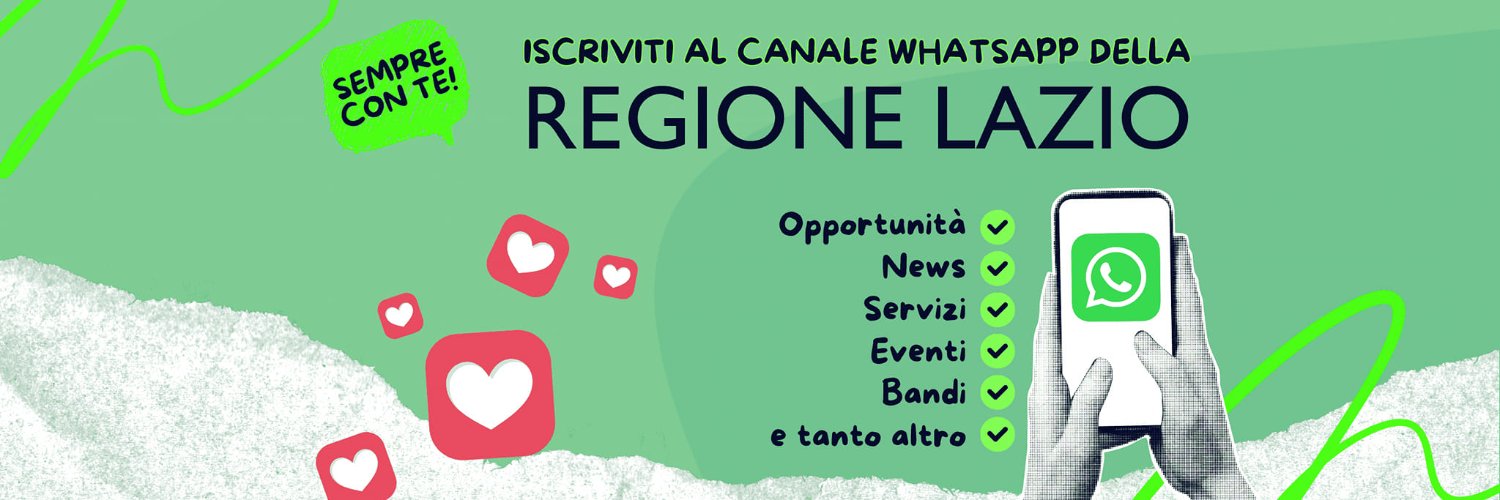 RegioneLazio's profile banner image