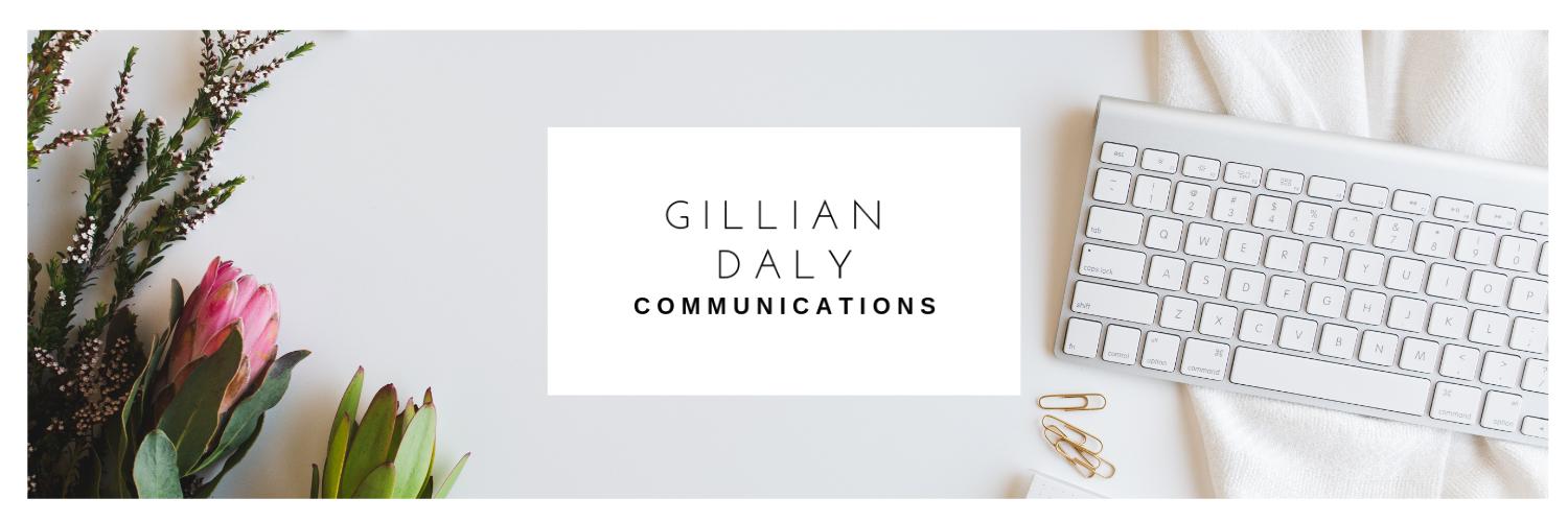 Gillian Daly Communications banner