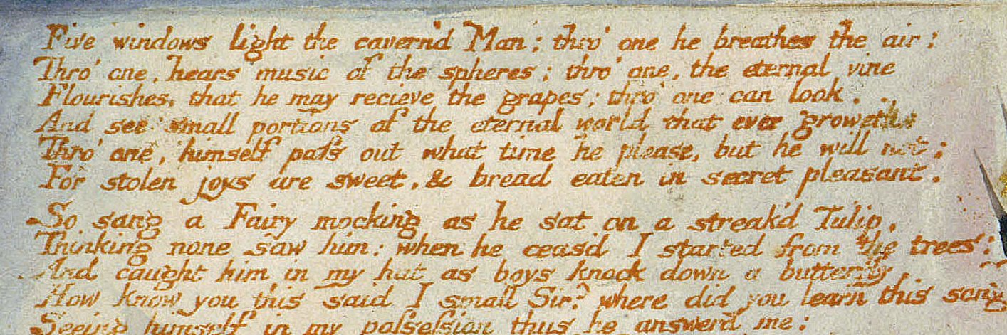 Blake Archive banner