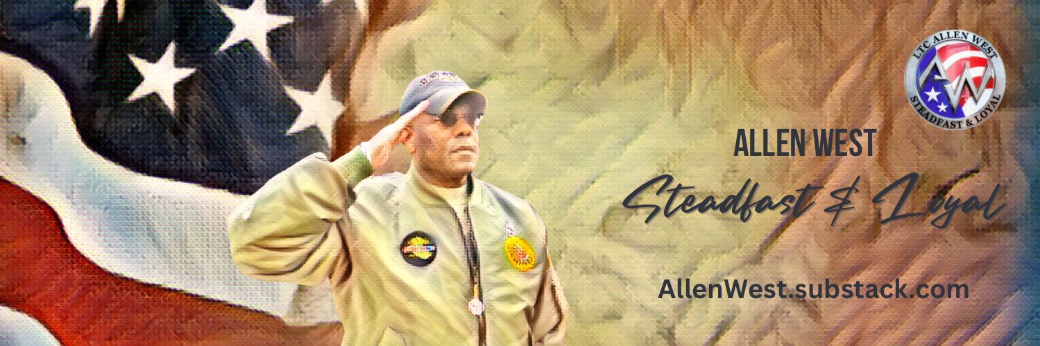 Allen West's banner
