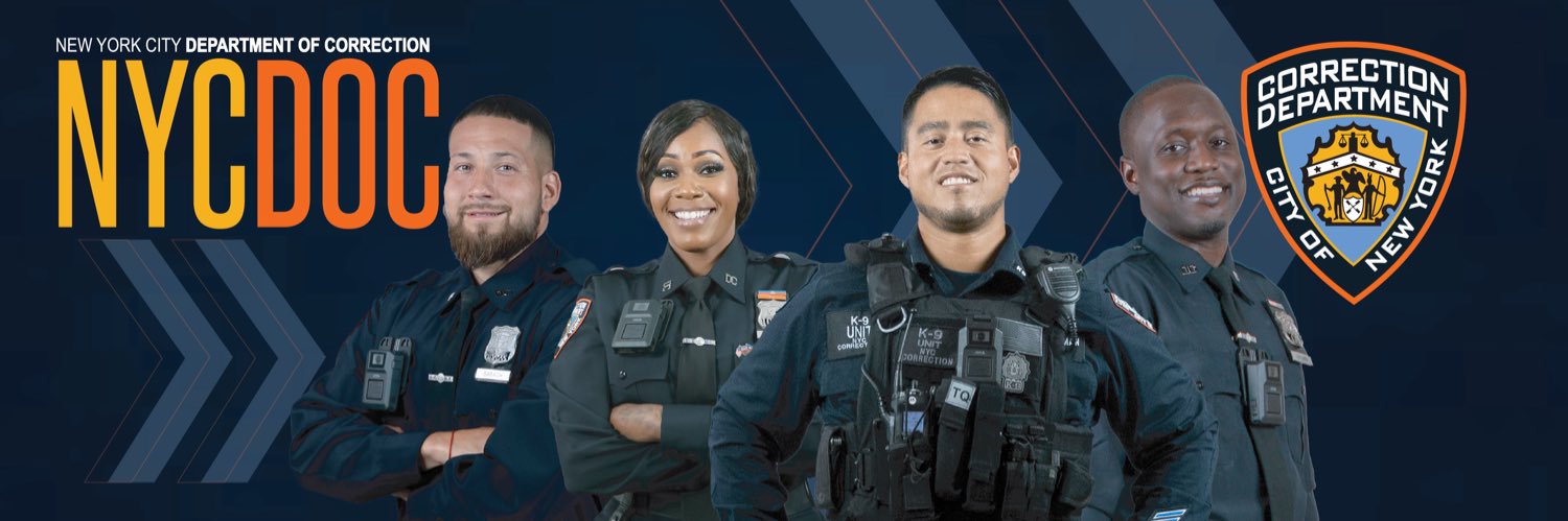 New York City Department of Correction banner