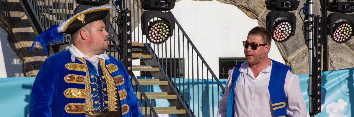 Pirates Ahoy, Weymouth banner