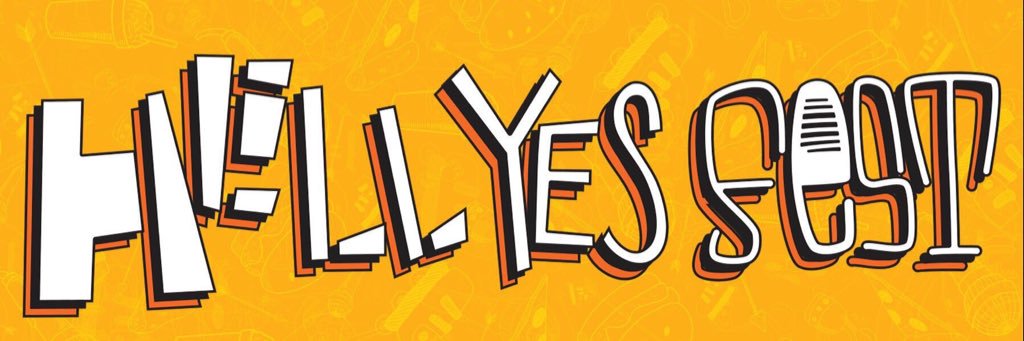 Hell Yes Fest banner