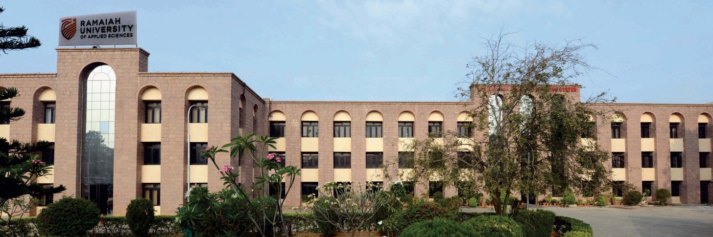 Ramaiah University of Applied Sciences banner