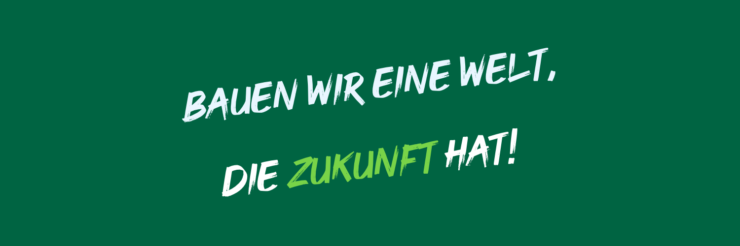 GRÜNE JUGEND Halle (Saale) banner