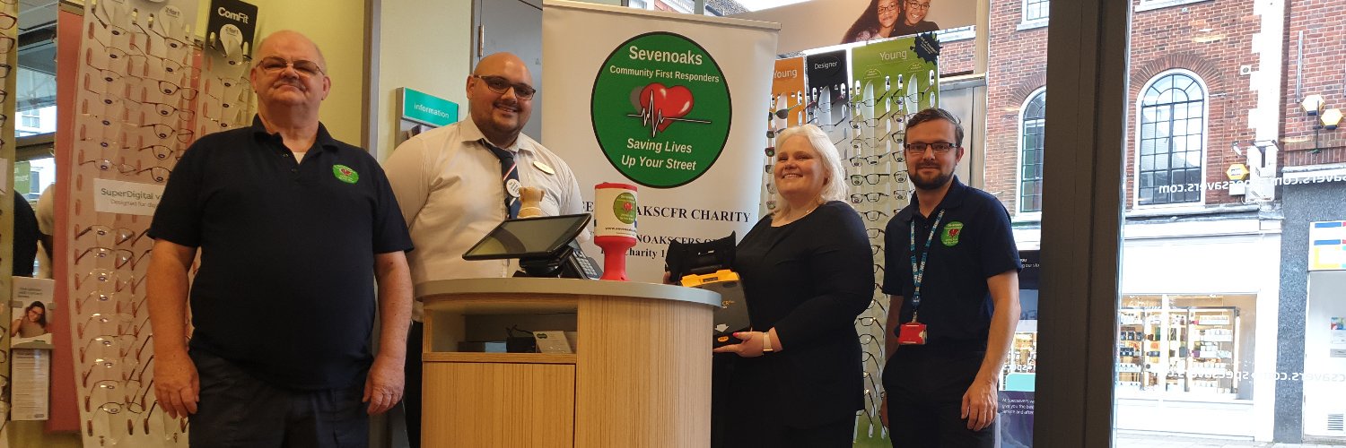 The SevenoaksCPR Charity banner