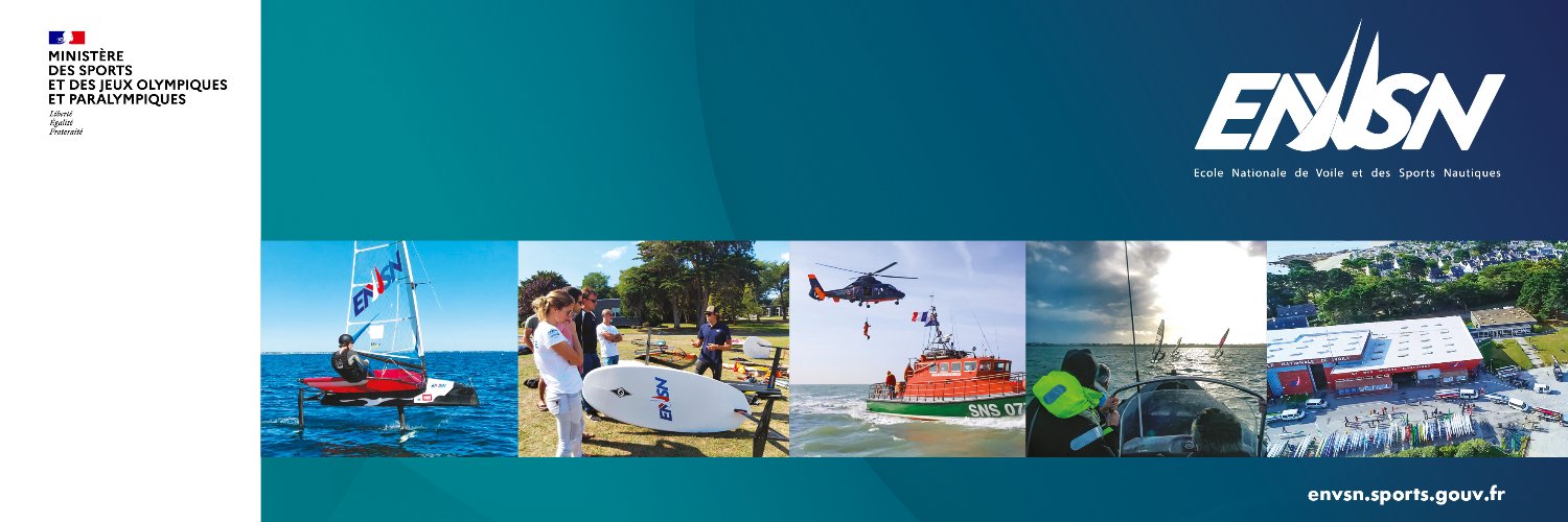 Ecole Nationale de Voile et des Sports Nautiques banner