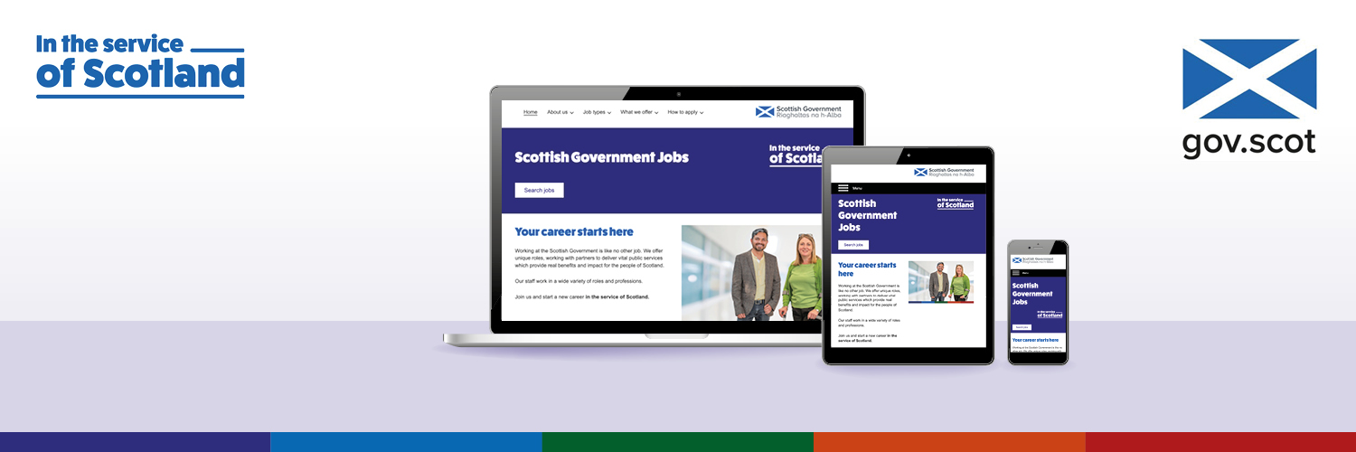 Scottish Government Jobs's banner