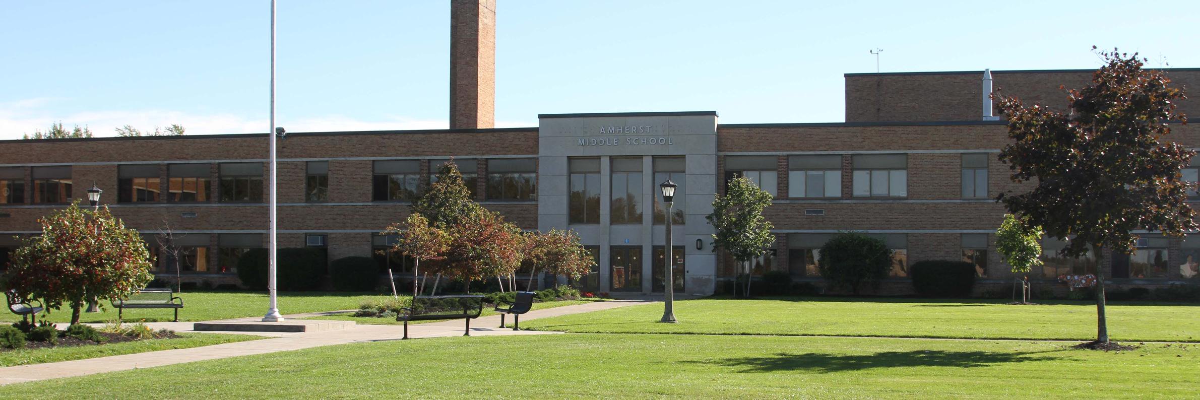 Amherst Middle School banner