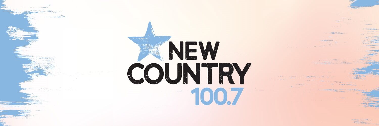 New Country 100.7 banner