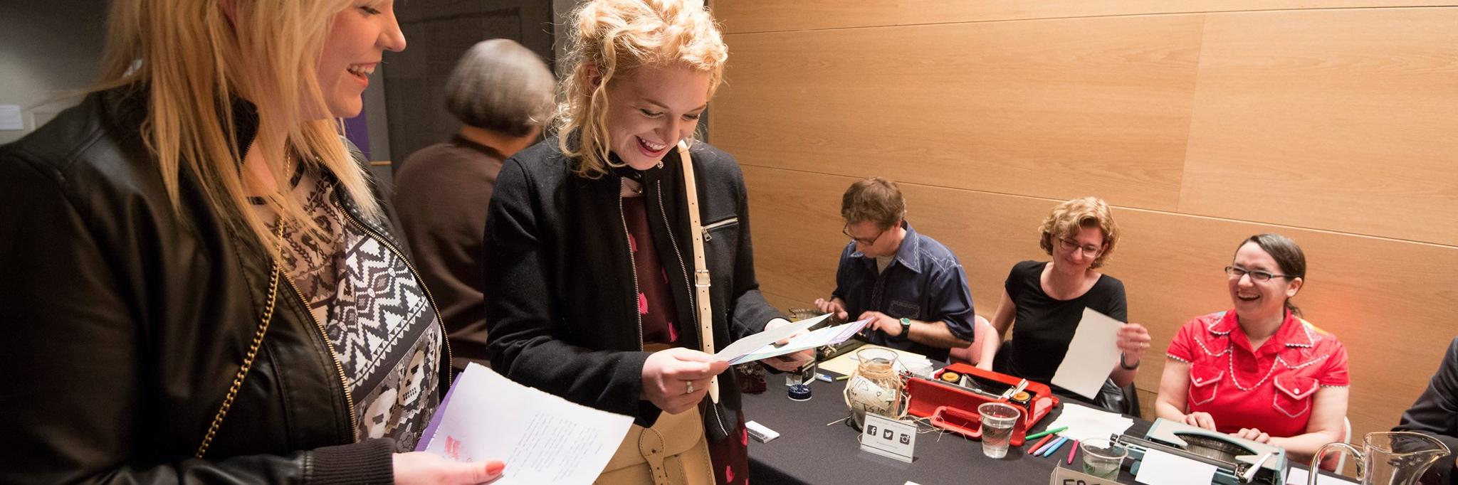 Typewriter Rodeo banner