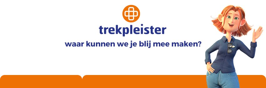 Trekpleister banner