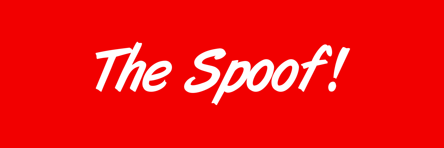 The Spoof banner
