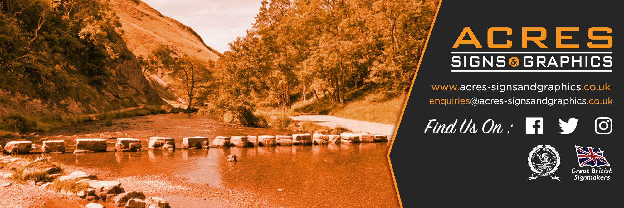 Acres Signs & Graphics banner