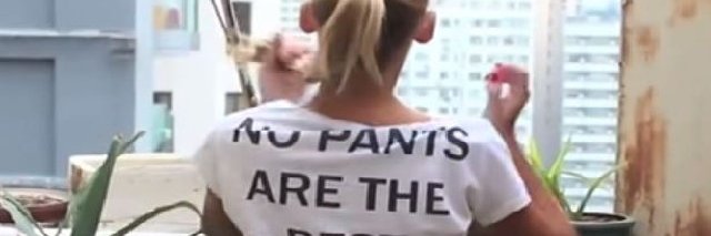 No Pants are the Best Pants banner