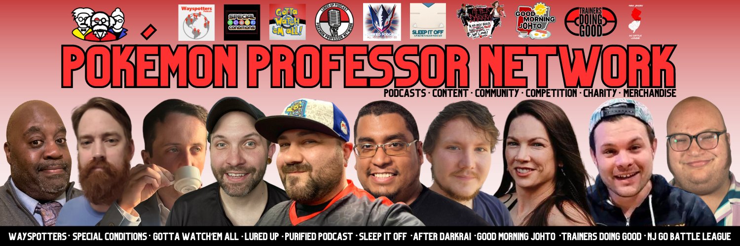 Lured Up & The Pokémon Professor Network banner
