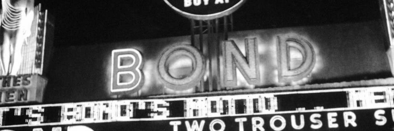 Fleming's Bond banner