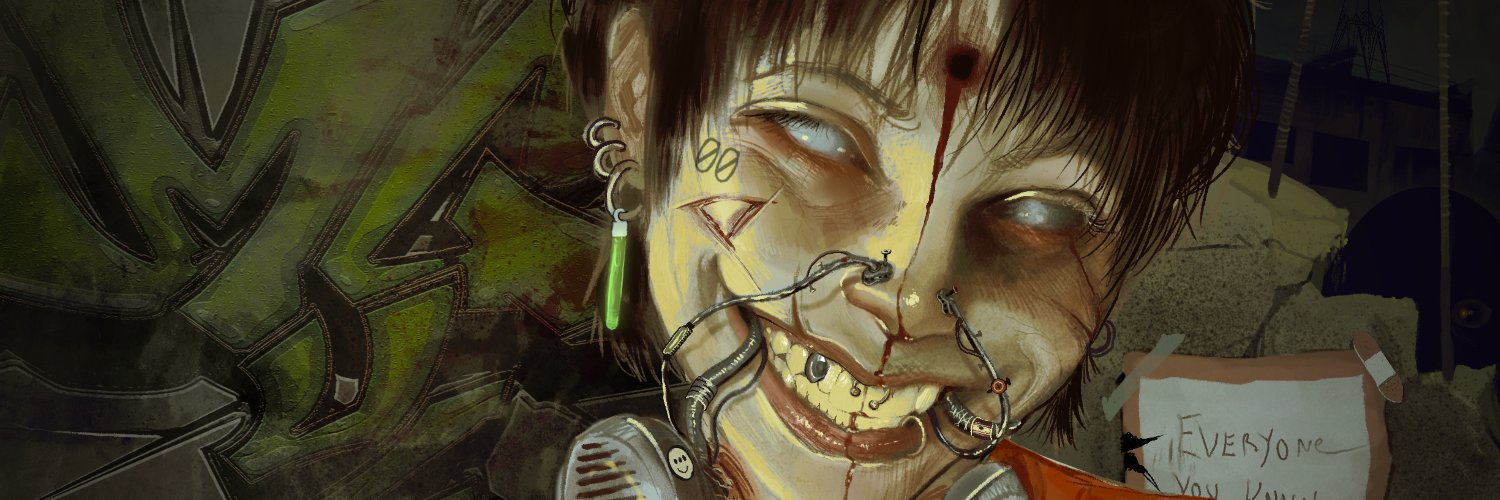 machine girl's banner