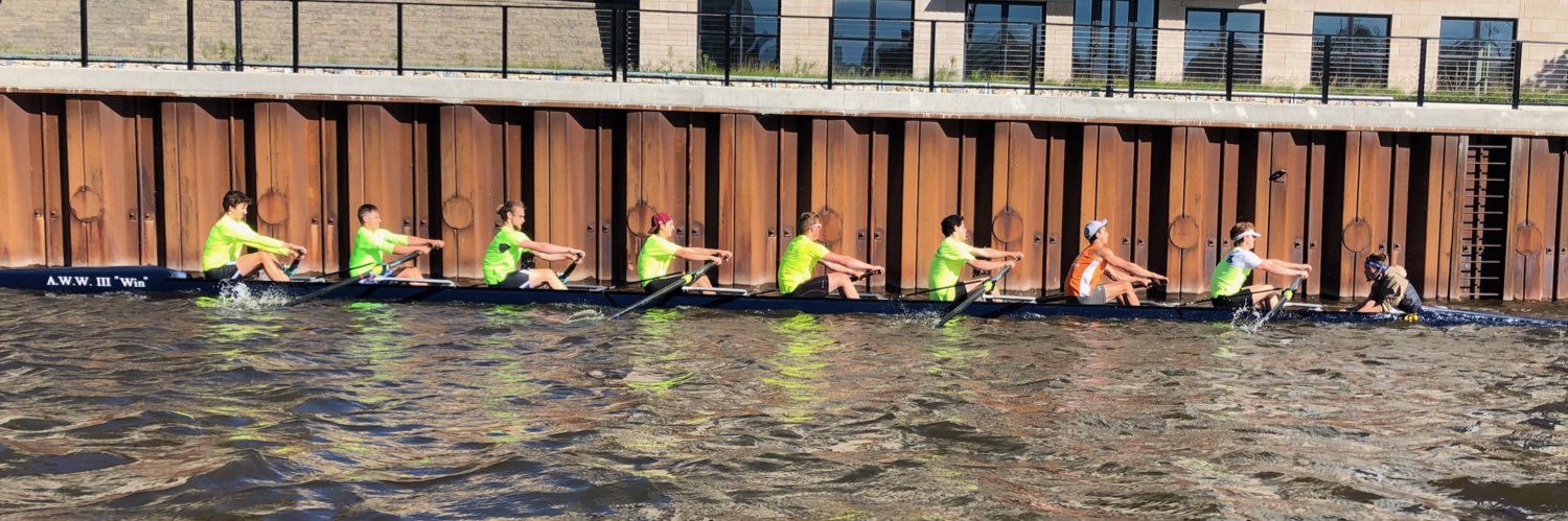 Milwaukee Rowing banner