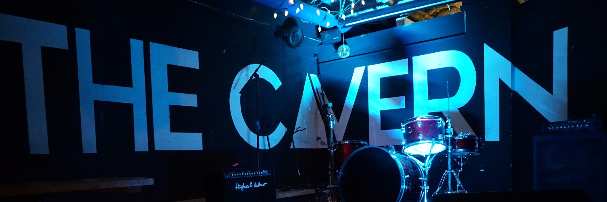 The Cavern Bar banner