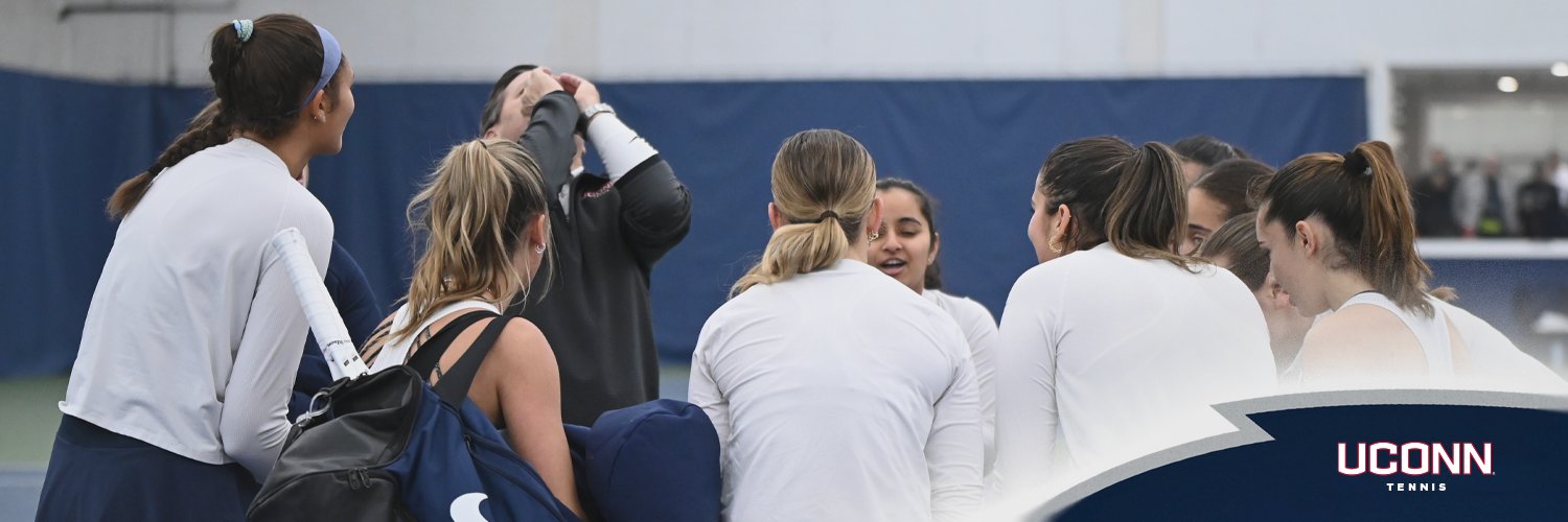 UConn Women's Tennis's banner