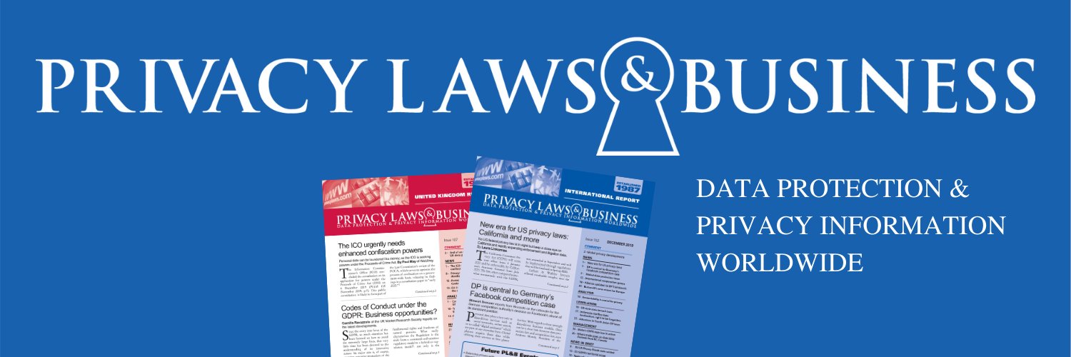 Privacy Laws & Business banner