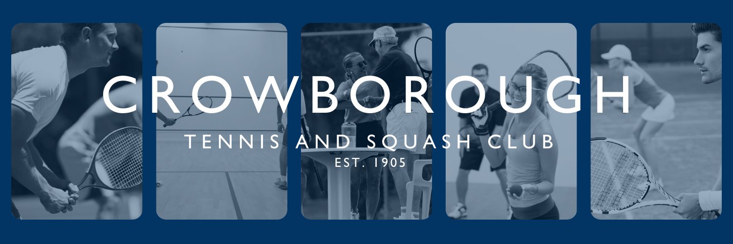 Crowborough Tennis & Squash Club banner