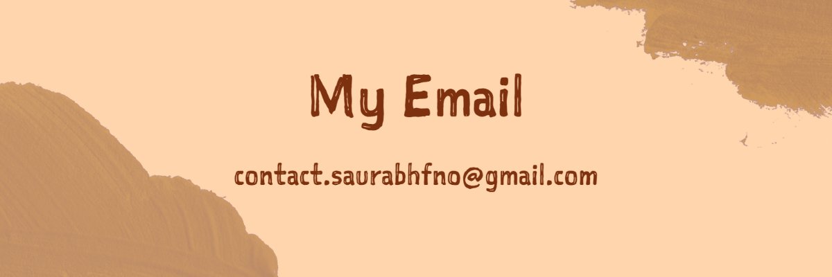 Saurabh banner