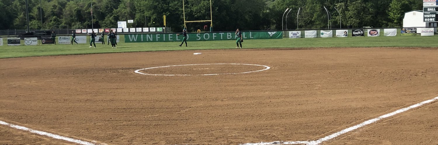 Winfield Softball banner