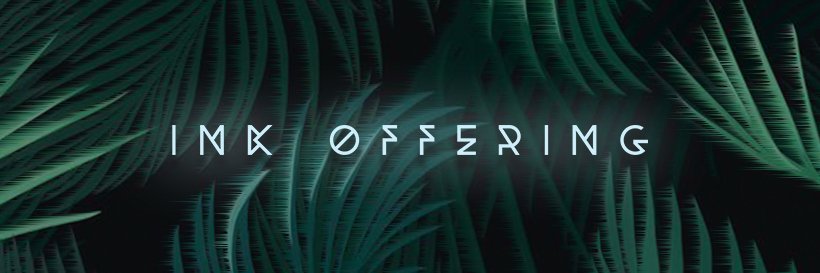 Ink Offering banner