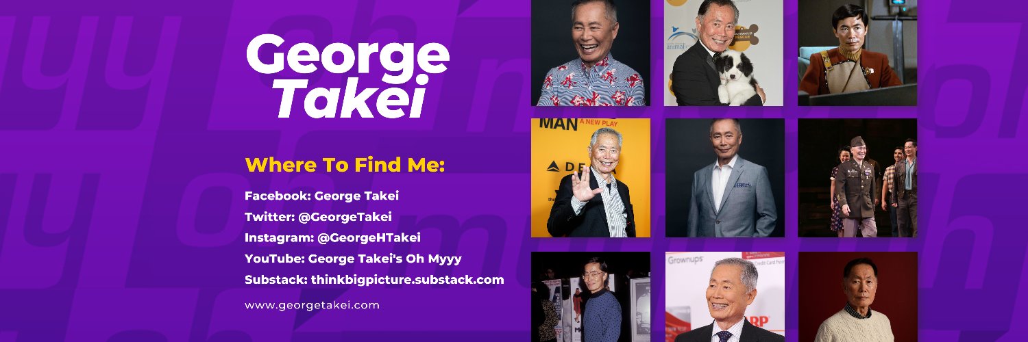 George Takei Profile Banner
