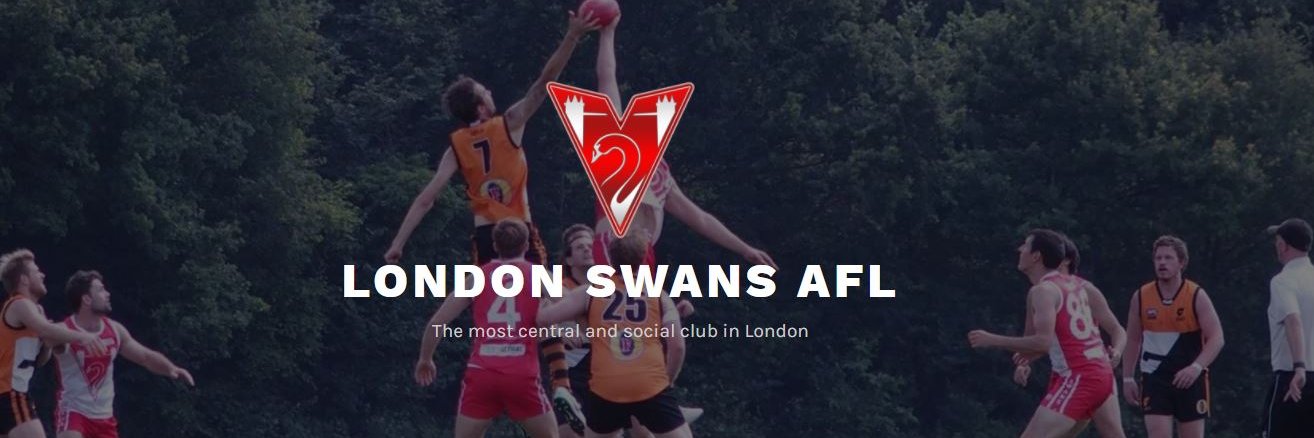 London Swans AFL banner