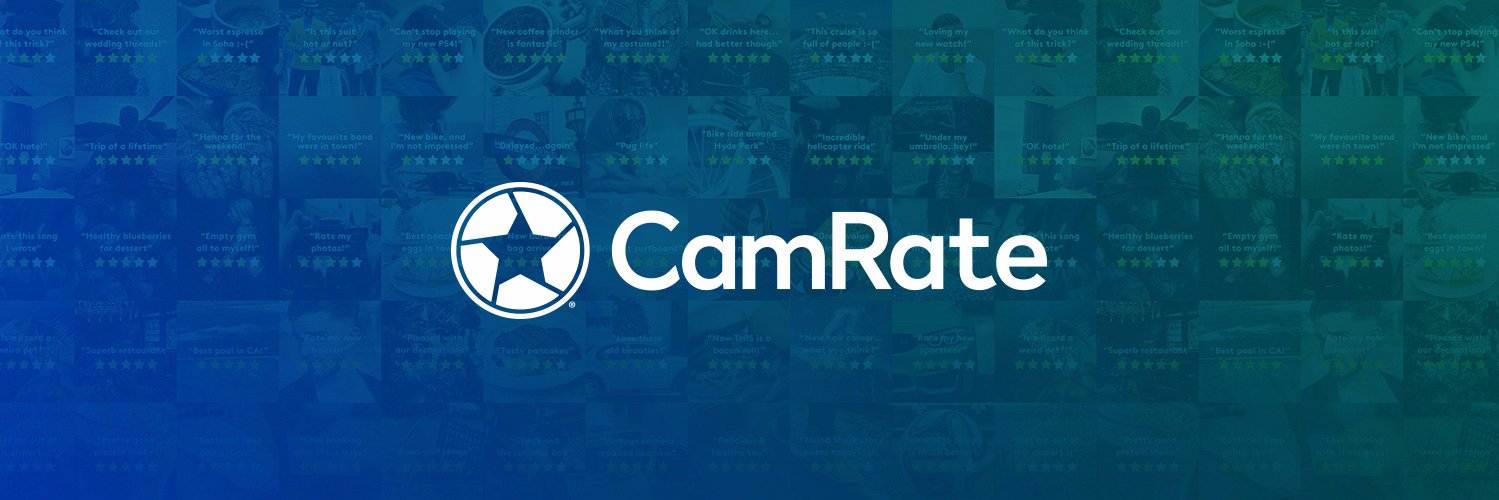 CamRate's profile banner image