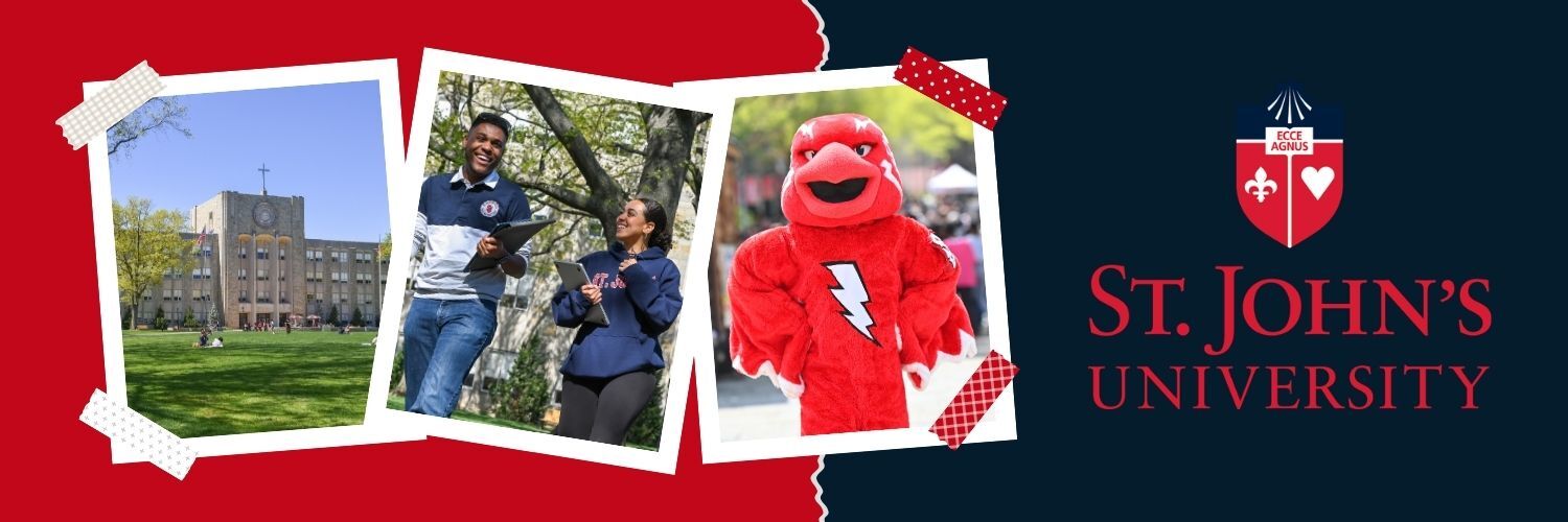 St. John's University banner