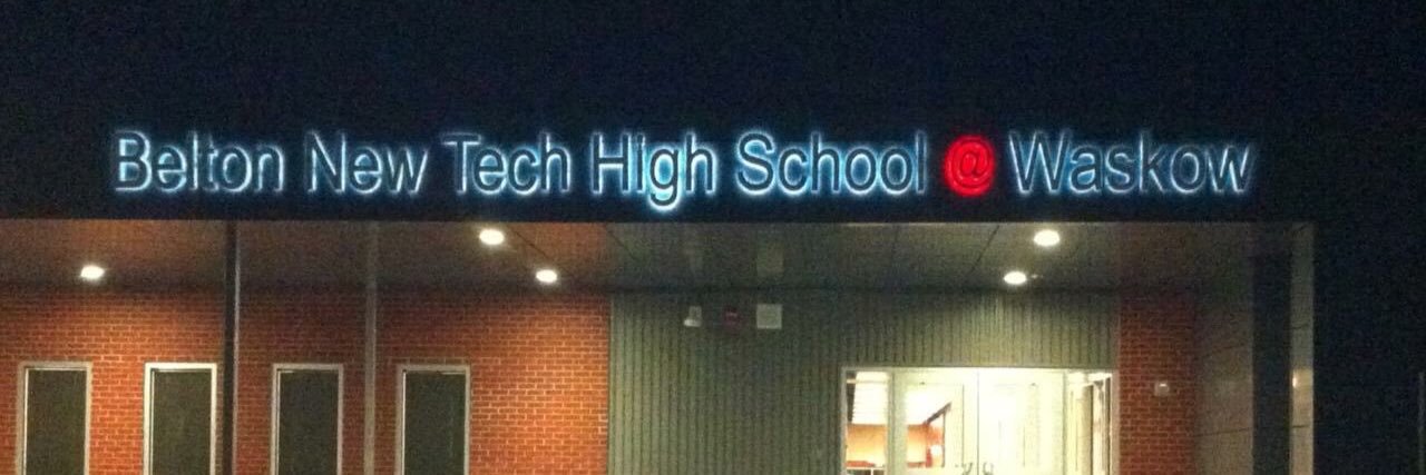 Belton New Tech High banner