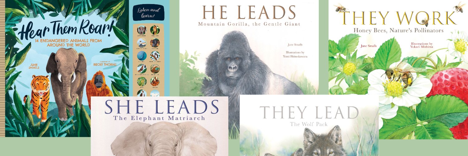 June Smalls - Children's Author banner