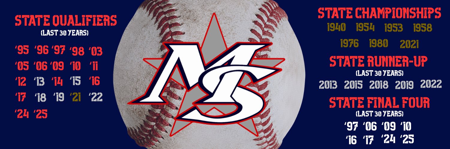 MS Patriots Baseball banner